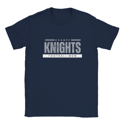 Personalized Champe Knights Football Mom T-shirt